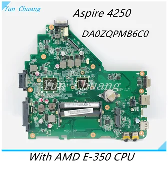 MBRK206003 MBRK206001 MB.RK206.001 עבור Acer aspire 4250 מחשב נייד לוח אם DA0ZQPMB6C0 DDR3 עם מעבד המשולב התמונה
