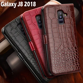 עבור Samsung Galaxy J8 2018 במקרה j810 j810f sm-j810f Funda כיסוי מגנטי Case For Samsung Galaxy J8 מקרה סמסונג J8 מקרה טלפון התמונה