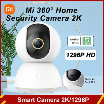 Xiaomi Mijia חכם המצלמה 2K 1296P HD 360 זווית Mi אבטחה בבית מקורה IP מצלמות Pan-Tilt אלחוטי בייבי מוניטור לילה מצלמת אינטרנט התמונה