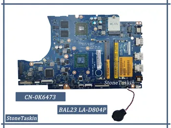 BAL23 לה-D804P על DELL Inspiron 5565 מחשב נייד לוח אם FRU CN-0K6473 A6-9200 AM9200 DDR4 RAM 100% נבדק התמונה