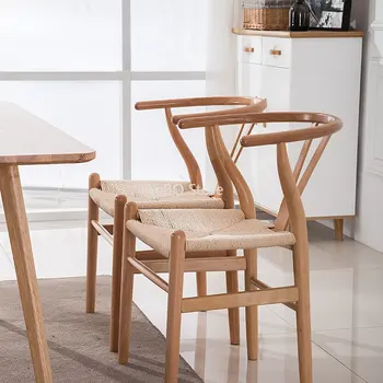 להשלים IndividualDining כסאות מטבח עץ בעיצוב מרגיע כסאות אוכל פריטים ביתיים Cadeira גיימר הביתה ריהוט היי התמונה