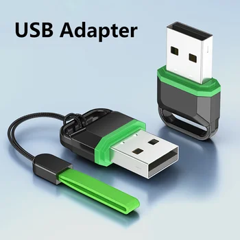 USB אלחוטי מתאם Bluetooth תואם-5.1 הכנס-הפעל מקלט משדר נהג-בחינם Dongle הדובר/עכבר/אוזניות התמונה