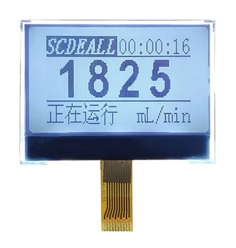 10PIN SPI שיניים 12864 מסך LCD (לוח/מועצת מנהלים) ST7567 בקר לבן, תאורה אחורית שחור לבן מסך 128*64 התמונה