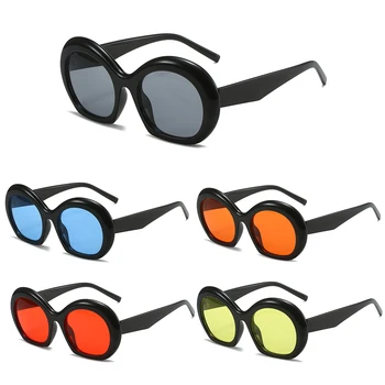 2023 חדש הפמון Steampunk משקפי שמש לנשים, גברים בציר פאנק משקפי שמש רטרו גוונים UV400 משקפי שמש אופנה משקפיים התמונה