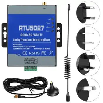 RTU5027 GSM אנלוגי התראה מתמר כוח ניטור מצב אזעקה בקר 100-240V חדש התמונה