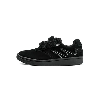 Joiints שחור לילדים, נעלי ילדים, נעלי Skatebording עמיד זמש Cupsole הילד נעליים נוחות ספורט Feetwear התמונה