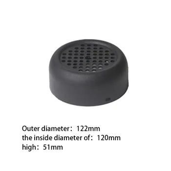 2pc כובע פלסטיק עבור חשמל לוח סוללות קטנות הביתה appliance מנוע מאוורר windproof dustproof חשמלי מנוע מאוורר מסנן מכסה התמונה