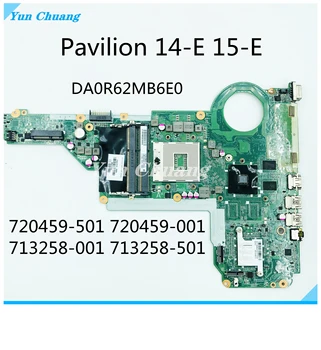 713258-001 713258-501 720459-501 720459-001 DA0R62MB6E0 עבור HP Pavilion 14-ל 15-ל 17-E מחשב נייד לוח אם HM76 DDR3 HD 8670M GPU התמונה