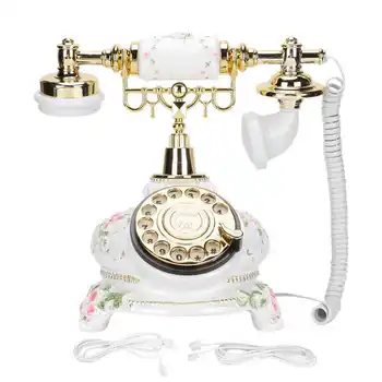 רטרו עתיק טלפון מעולה עיצוב וינטג ' רוטרי טלפוני עבור חדרי מגורים חדרי שינה מלונות קישוט עתיק טלפון התמונה
