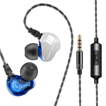 מקורי Qkz Ck9 אוזניות כפולה-יחידת כונן ב-האוזן אוזניות 3.5 מ 