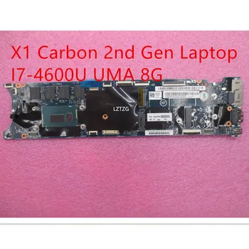 לוח Lenovo ThinkPad X1 Carbon 2nd Gen נייד Mainboard I7-4600U אומה 8G 00UP983 04X5592 04X6409 00HN769 00HN781 התמונה
