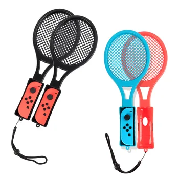 סט של שתי דוגמניות על מתג NS אוניברסלי 3D המחבט כף יד המסוף נוח המחבט אינטראקטיבי צעצוע המשחק מחבט טניס התמונה