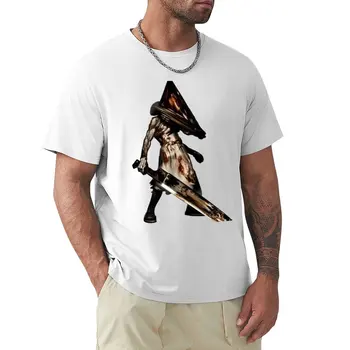 הפירמידה הראש (אדום הפירמידה הדבר) חולצה tees קיץ mens מקסימום גרפי חולצות אנימה התמונה