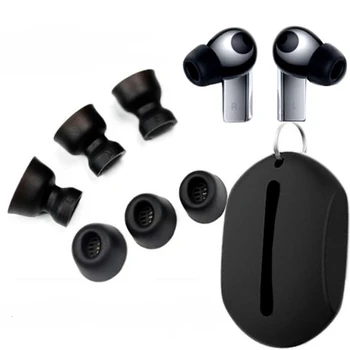 1Set אנטי להחליק Earpads אוזניות מקרה סיליקון In-Ear Eartips נגד שפיכת אוזניות כיסוי עבור Huawei Freebuds Pro התמונה