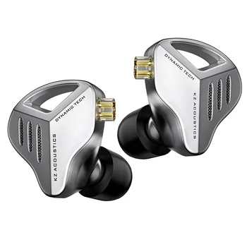 KZ ZVX אוזניות HIFI דינמיות בס אוזניות באוזן אוזניות מוניטור ספורט האוזנייה לביטול רעש התמונה