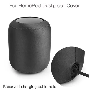 Anti-scratch Dustproof כיסוי עבור Apple Homepod חכם רמקול אביזרים מגן אבק התיק נגד סתיו אודיו אחסון מגן התמונה